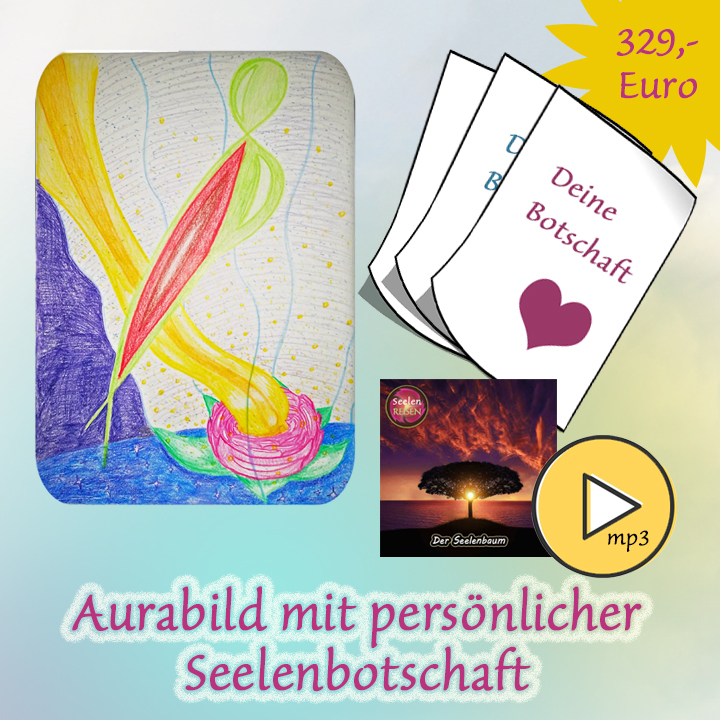 Aurabild mit Seelenbotschaft