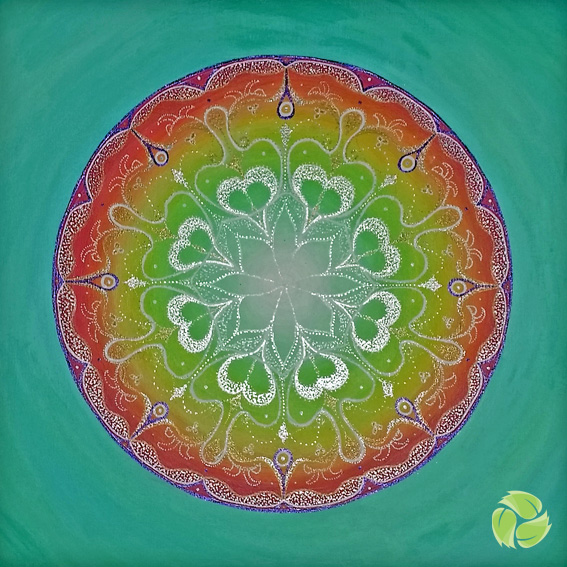 Mandala, Kunst, Malen, Seelenbild, Meditation, Spiritualität, Bewusstsein, Karma, energetische Reinigung, Reinkarnationstherapie