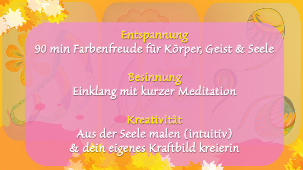 FarbenAuszeit für Körper, Geist & Seele. Aurabilder, Kraftbilder, Entspannung, Meditation, Kreativität, Malen